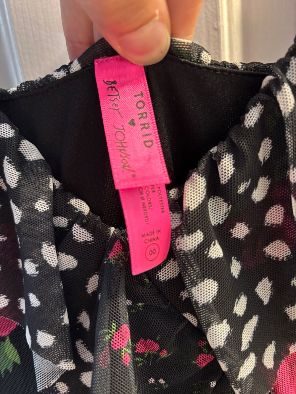 Torrid Betsey Johnson maxi dress 00x 10 - Picture 3 of 11
